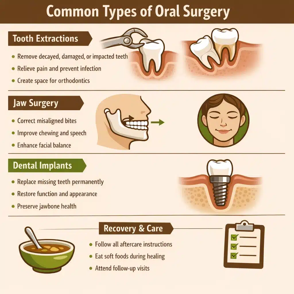 common types of oral surgery